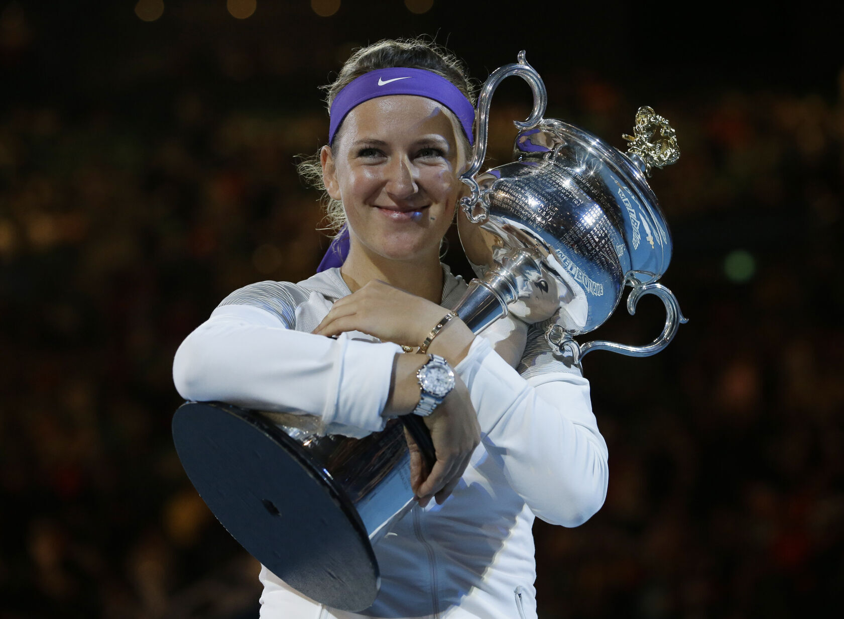 2013: Victoria Azarenka wins her second consecutive Australian Open title